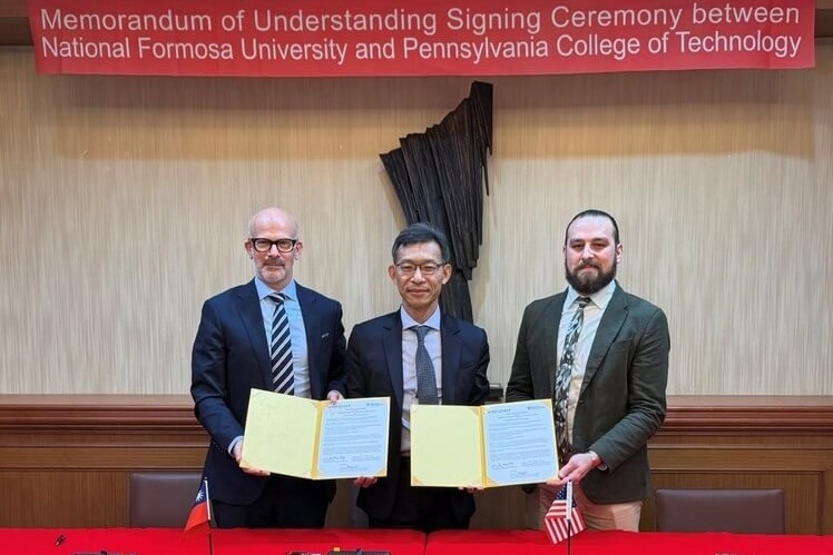 台美教育合作　虎尾科大、賓夕法尼亞理工學院簽約