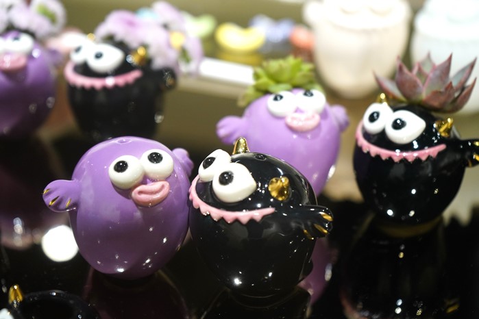 藝術家自創角色IP「Dreamer & Pola」同時也是 展場亮點。