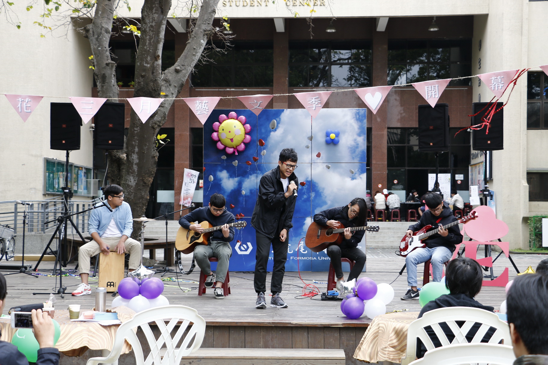 國立虎尾科技大學106年煙花三月藝文季開幕式學生社團表演 虎尾科大提供 4